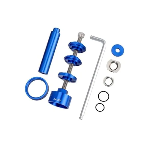 Bike Bottom Bracket Tool Kit for Effortless Bearing Installation and Removal - Colaxi, Aluminum Alloy, Lightweight