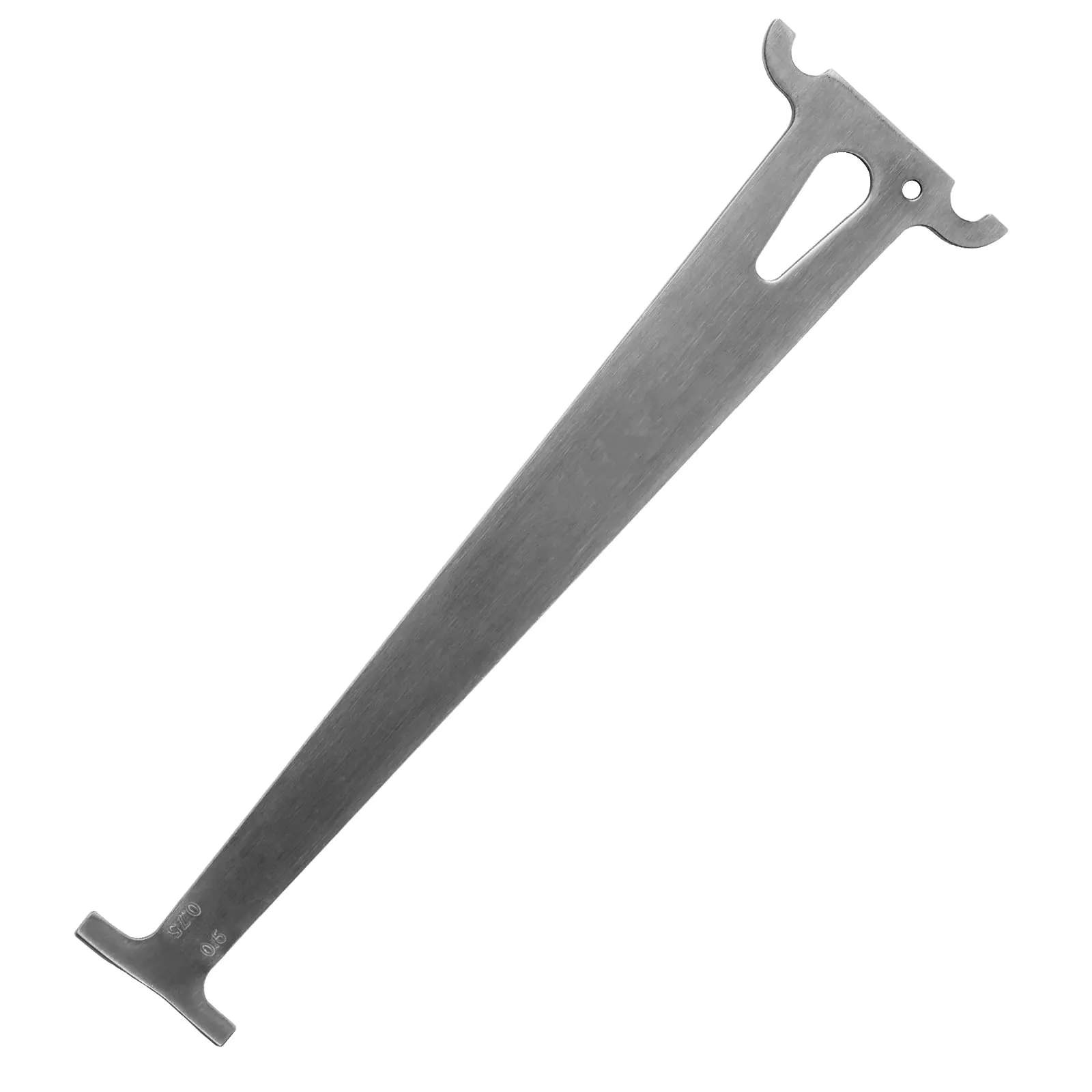 Bike Chain Checker Tool - MATINA Chain Wear Indicator for 1/2' Chains - Durable Stainless Steel