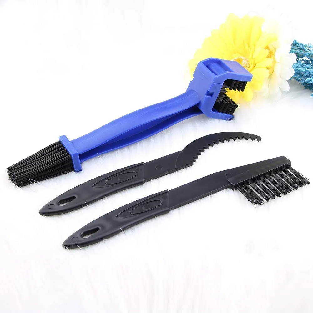Bike Chain Cleaner Tool Set - OIBTECH Durable Bicycle Cleaning Kit for All Chain Gears