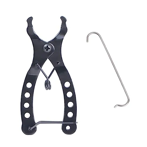 Bike Chain Quick Link Tool with Chain Hook - Durable Steel Pliers for Road Cycling Maintenance
