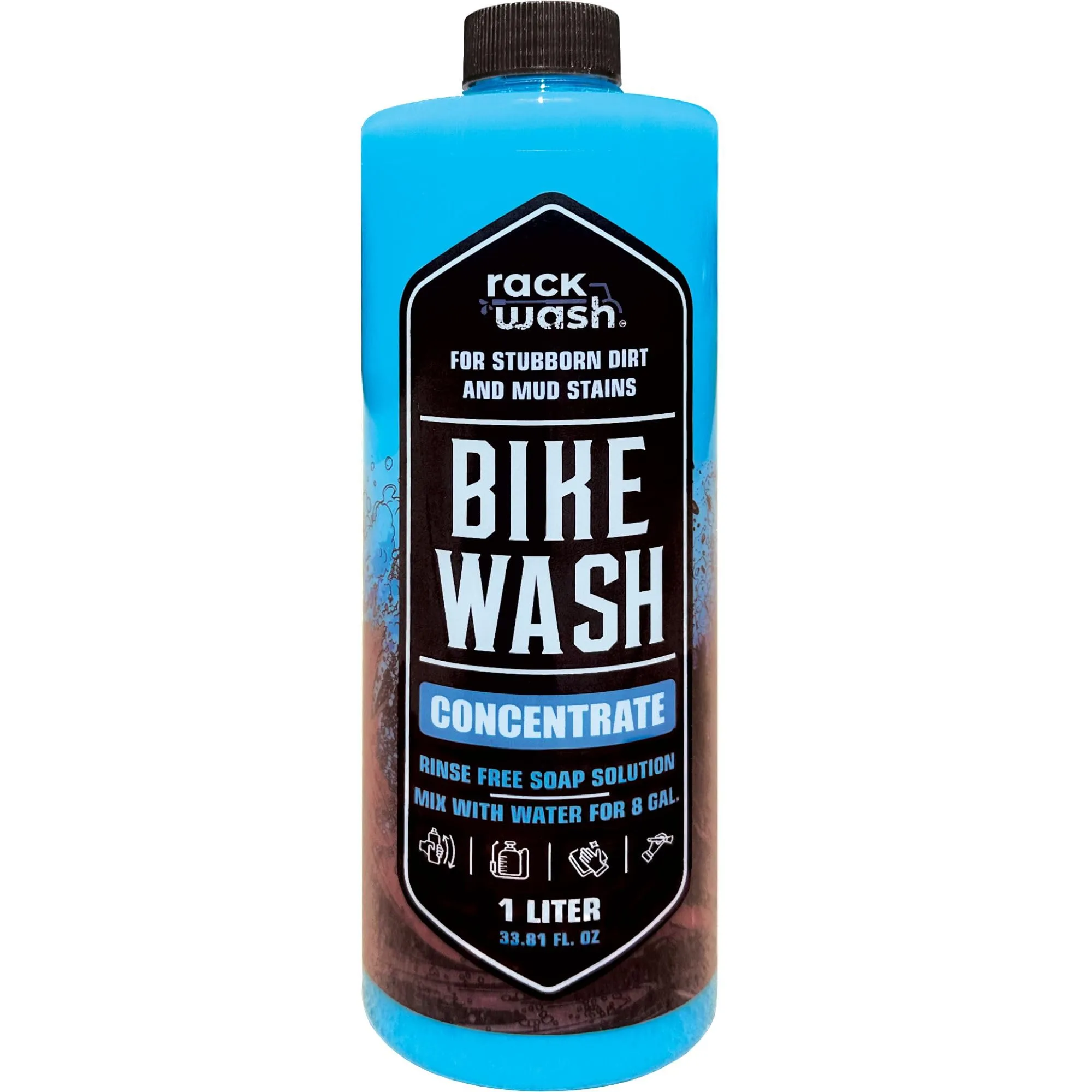 Bike Cleaner Concentrate - Eco-Friendly Wash for MTB & Motorcycle - Makes 8 Gallons - Powerful Degreaser