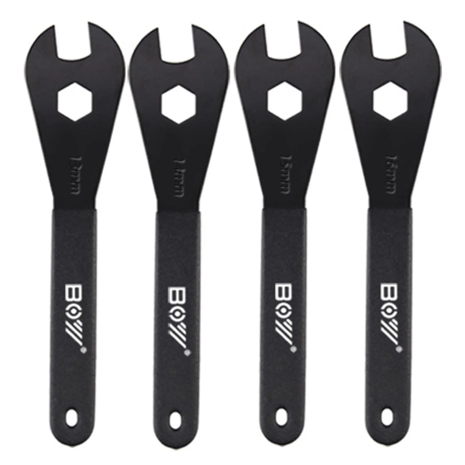 Bike Cone Wrench Set Tool (13-19mm) - High-Strength Carbon Steel, Non-Slip Handle, Specialized Design