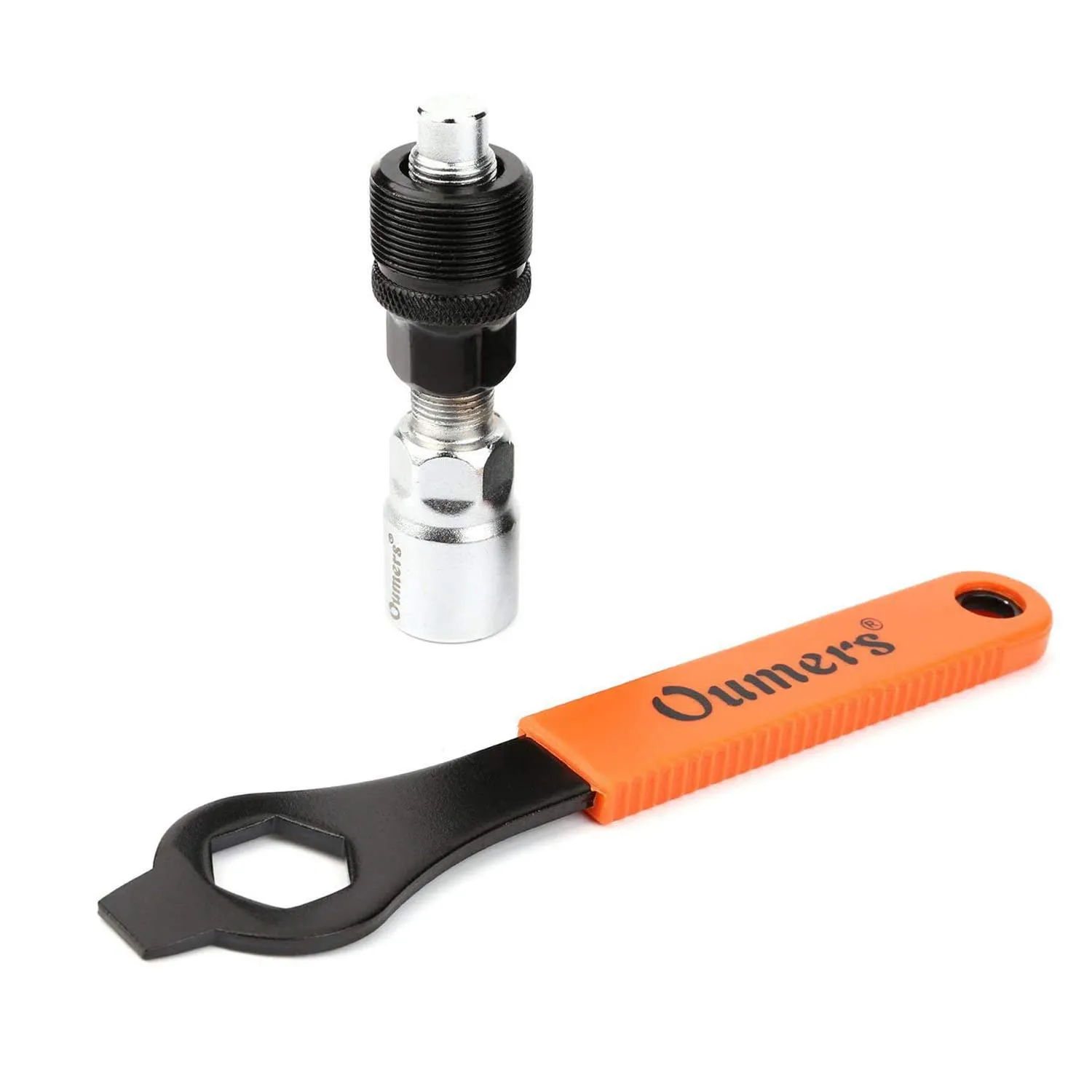 Bike Crank Extractor Puller Set with 16mm Wrench for Square Taper Crank Arm - Oumers