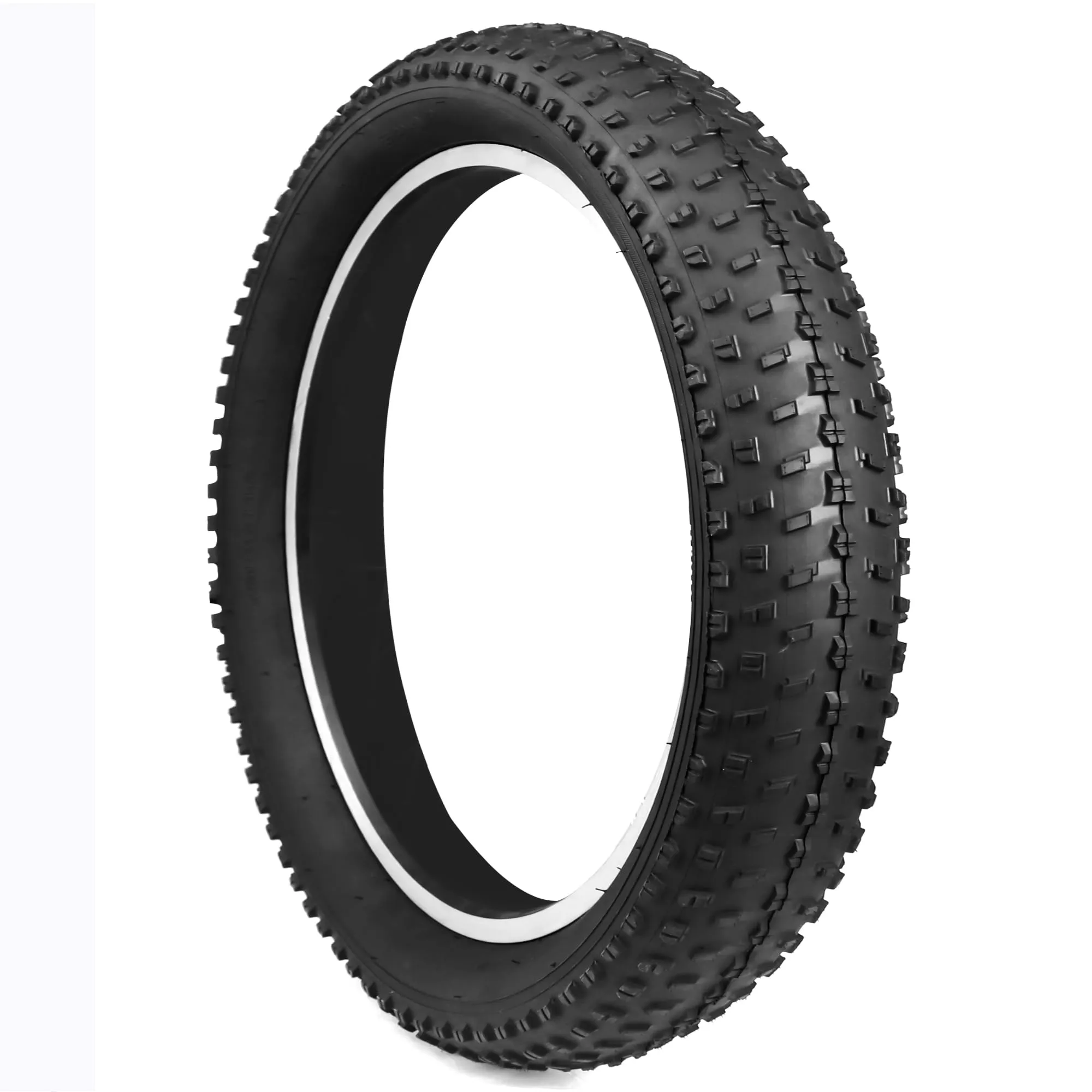Bike Fat Tire 20 x 3.0 Inch - WEEROCK Folding Bead Tire for Electric Mountain & Snow Bikes