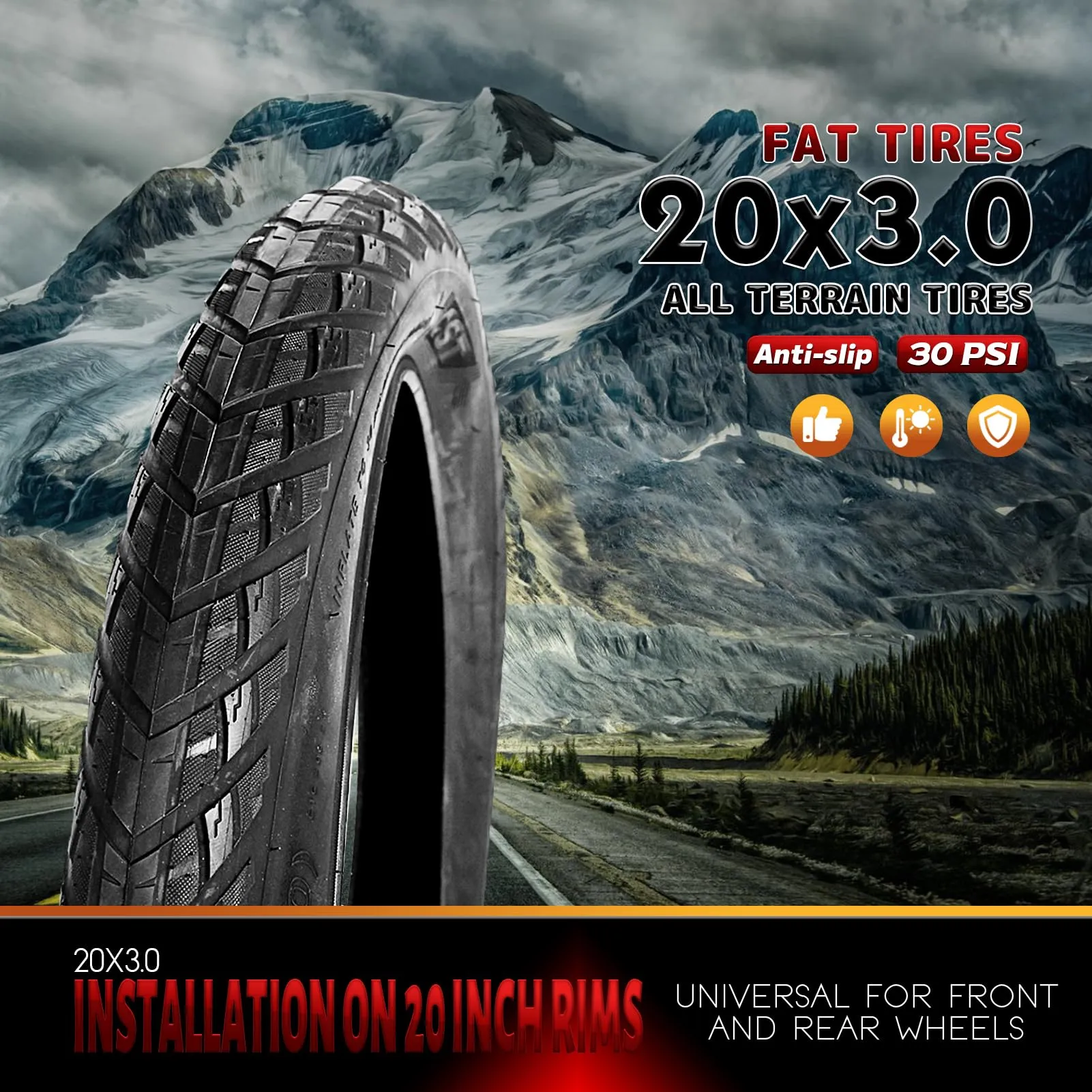 All-Terrain, Puncture Resistant Design