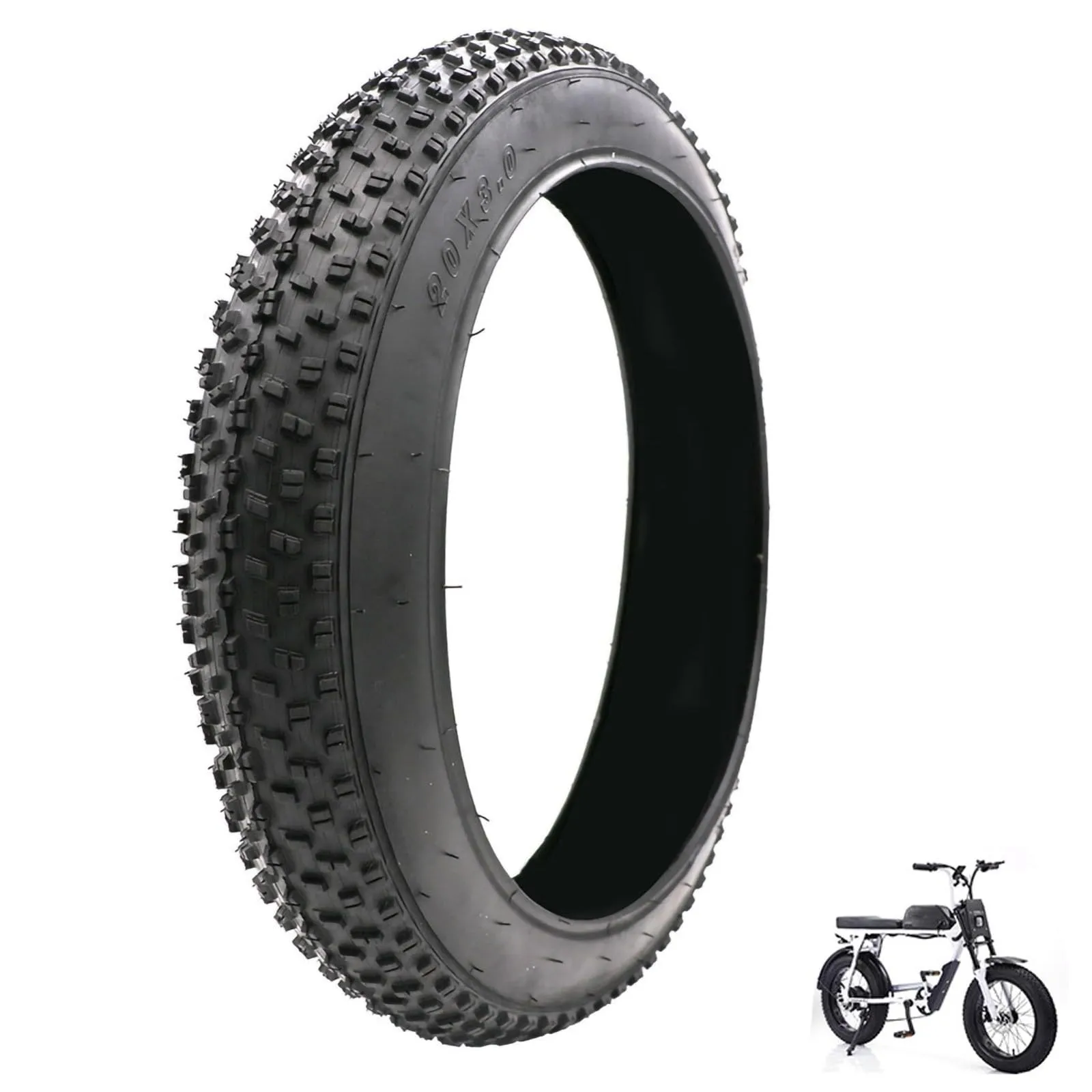 Bike Fat Tire 76-406/20x3.0 Snow Tire