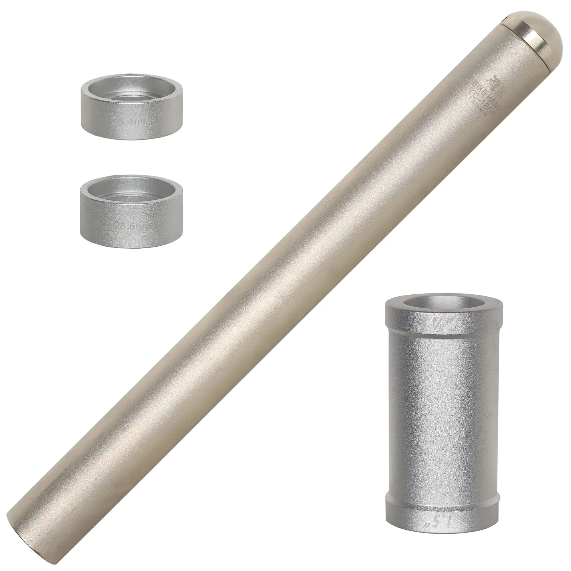 Bike Fork Crown Race Setting Tool for 1', 1-1/8', 1-1/2' Tapered & Straight Forks