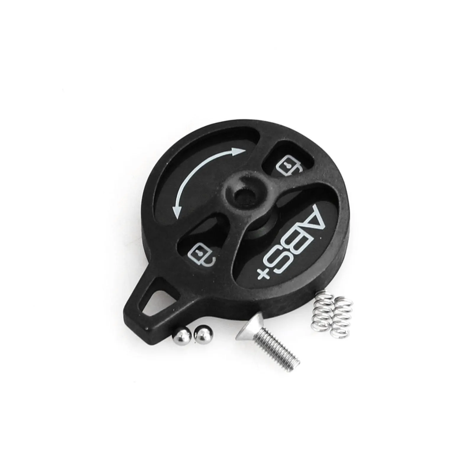 Bike Fork Lock Cap for Bicycle - Black Aluminum Shoulder Control for Enhanced Performance
