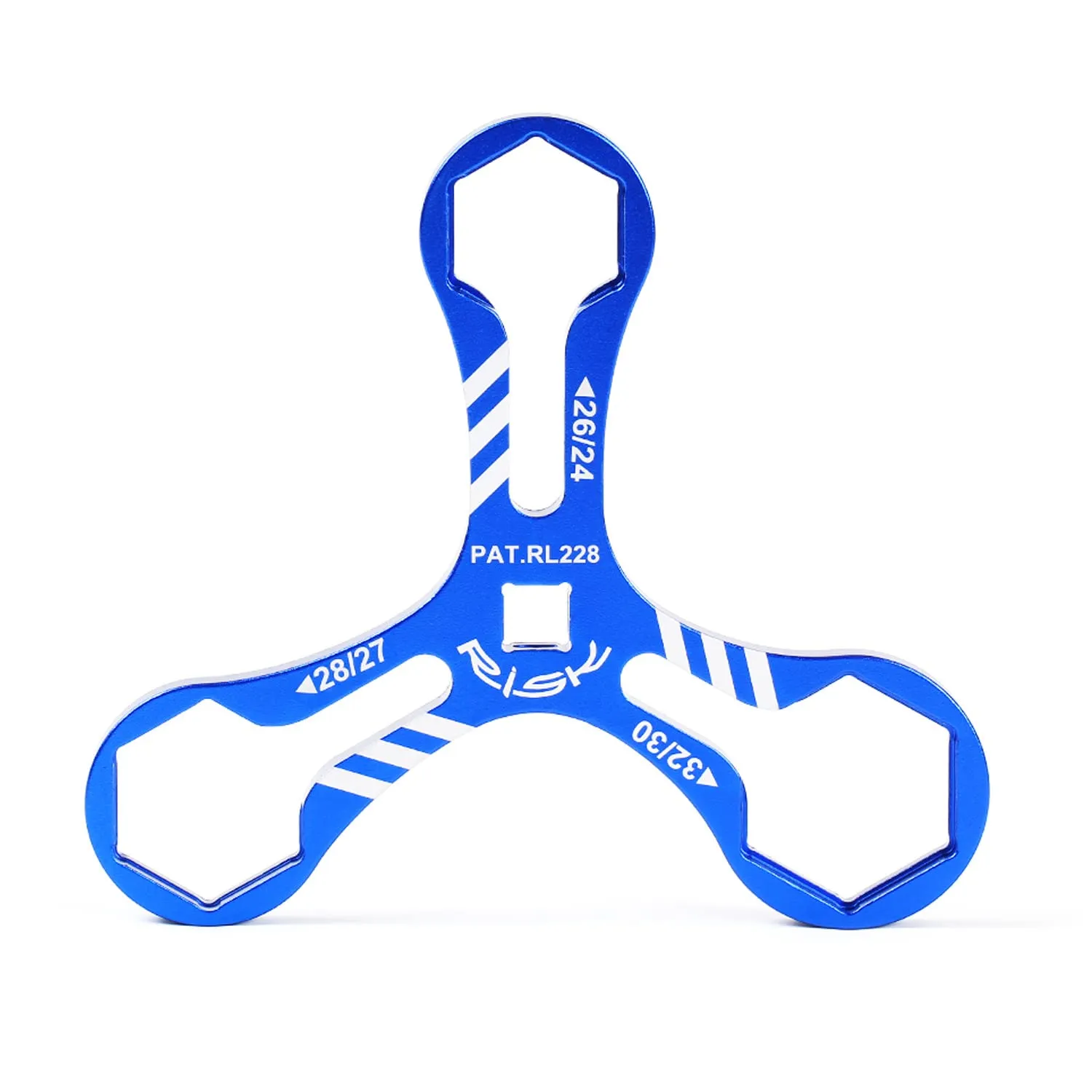 Bike Fork Topcap Wrench Tool Kit - Compatible with Fox - Multiple Sizes 24/26/27/28/30/32mm