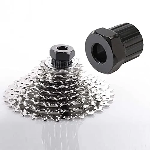 Bike Freewheel Removal Tool for Shimano Compatible Sprockets – Durable, Easy to Use, Black
