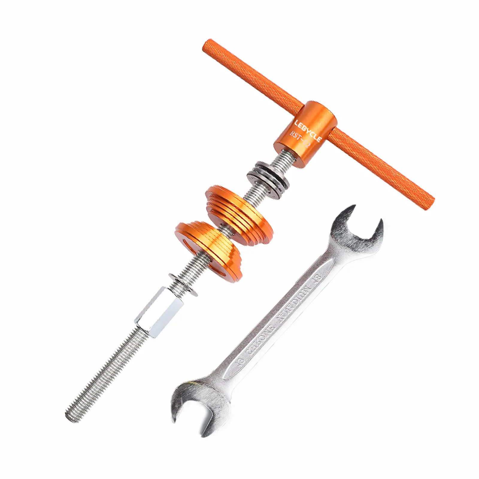 Bike Headset Cup & Bottom Bracket Press Tool - Durable Aluminum Alloy for MTB & Road Bikes