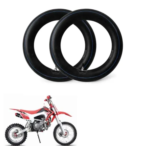 Bike Inner Tube 2.50/2.75-10 by CHEINAUTO - Durable Butyl Rubber, Easy Install, Comfortable Ride