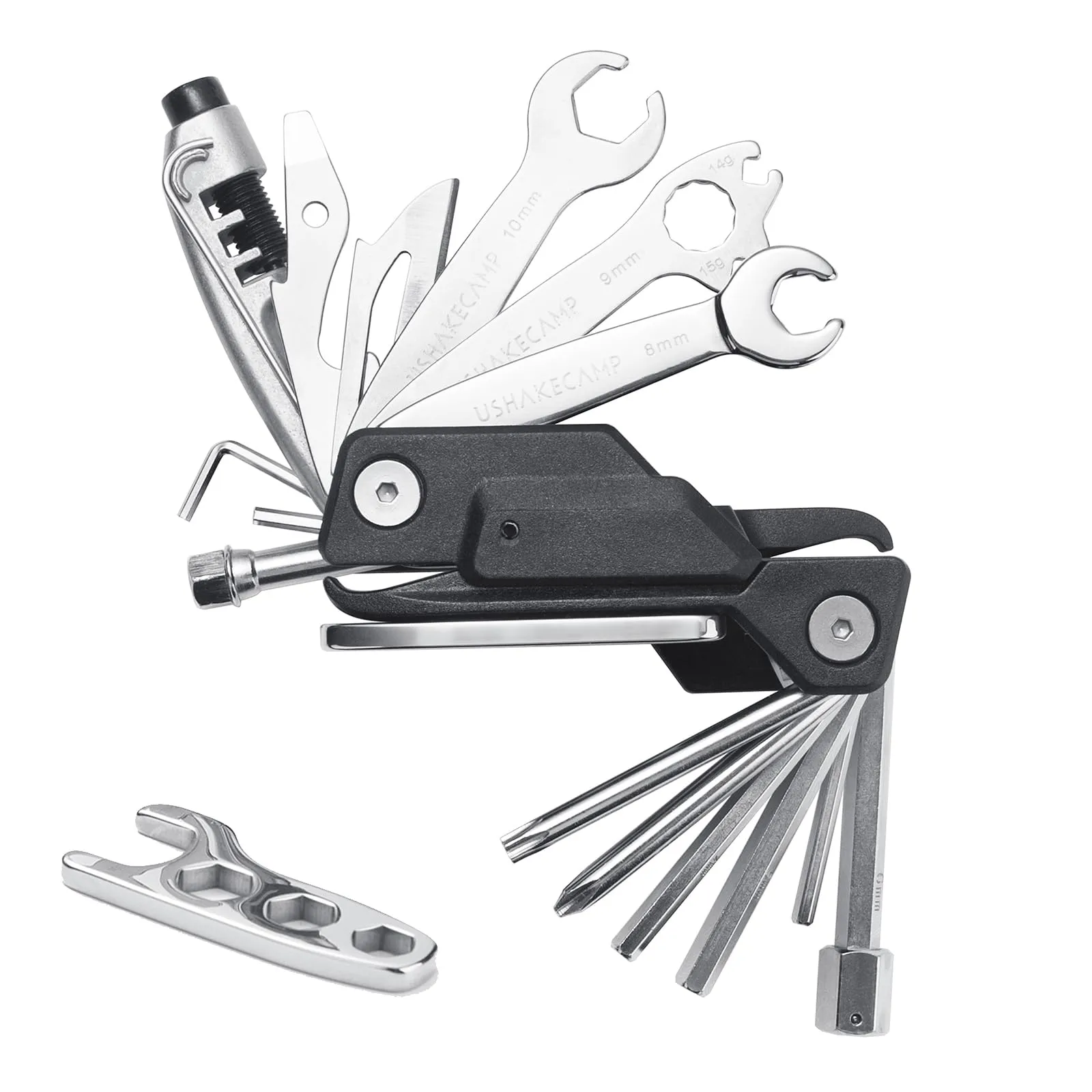 Bike Multi Tool - MTB Multi Function Tools with Carry Case - Lightweight and Compact Design