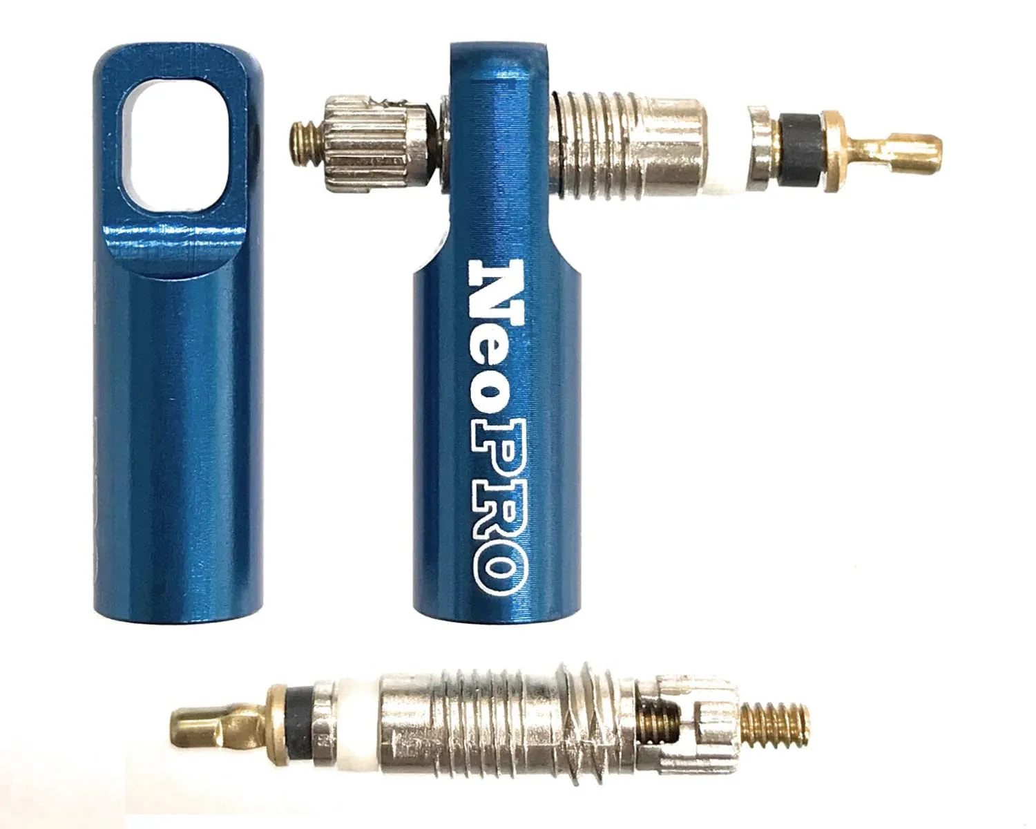 Bike Presta Valve Cap Kit with Valve Core Remover - Lightweight Tire Dust Covers, 5 Colors Available