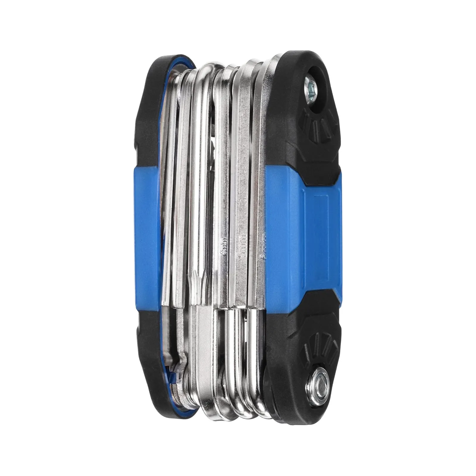Bike Repair Multitool 16-in-1 Portable Mechanic Tool Kit for Mountain & Road Bikes, Blue
