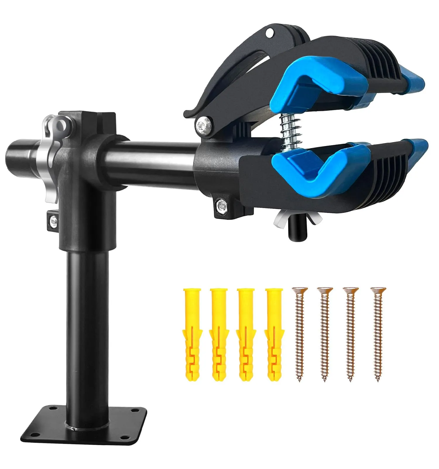 Bike Repair Stand - Bench Mount Maintenance Stand for Road, Mountain & Kids Bikes, 60LBS Capacity