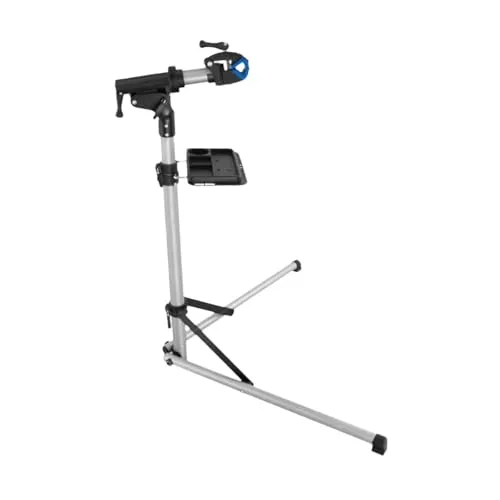 Bike Repair Stand - Portable Workstand for Mountain & Road Bikes - 360° Rotating Clamp