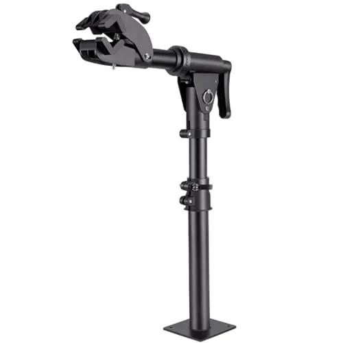 Bike Repair Stand Foldable with 360° Clamp, Height Adjustable for Mountain & Road Bikes