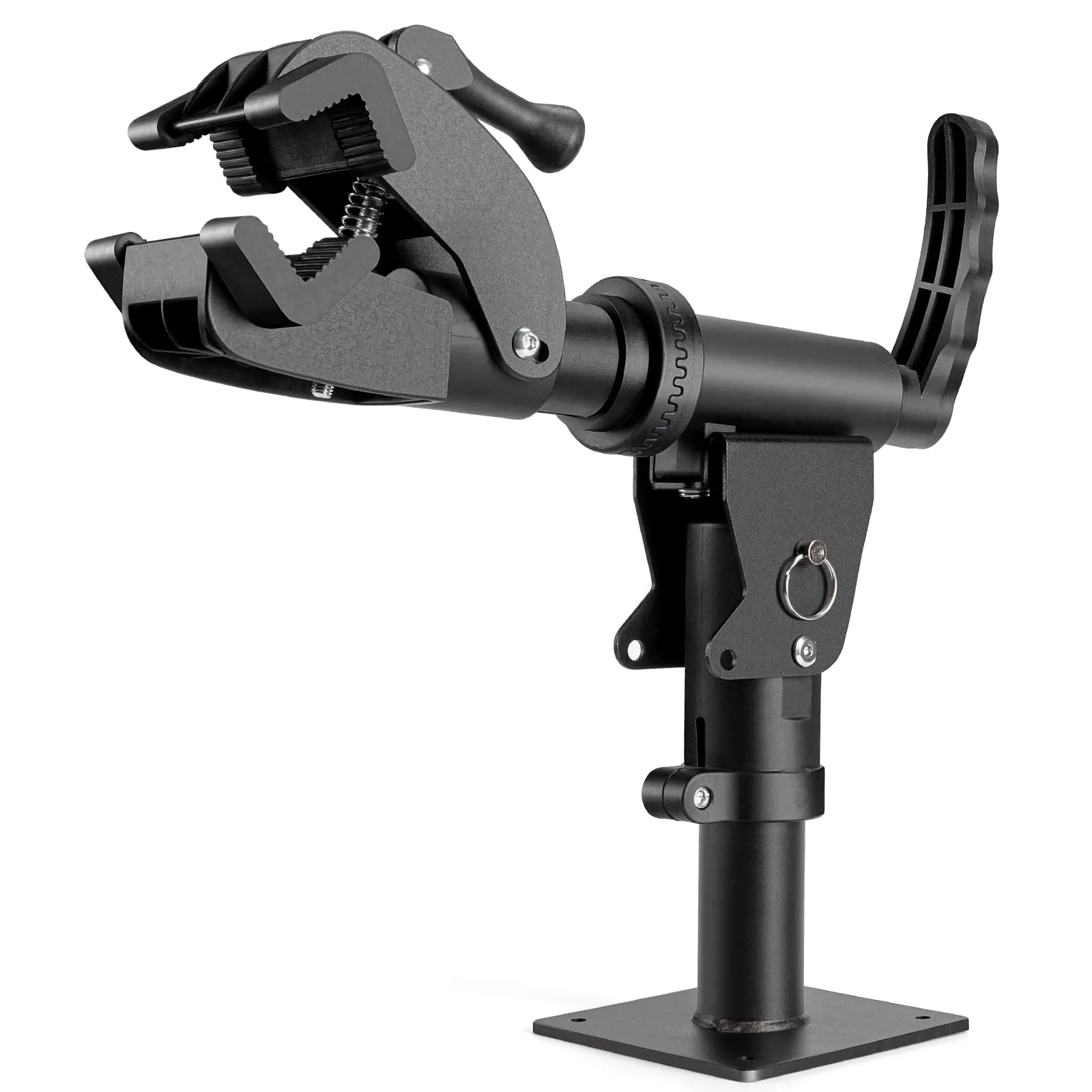 Bike Repair Stand (Max 88lbs) - 360° Rotating Bench/Wall Mount Stand for E-Bikes & Mountain Bikes