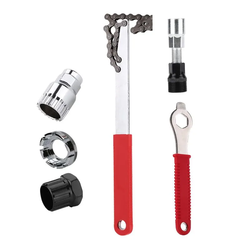 Bike Repair Tool Kit 6 Pcs - Professional Bicycle Repair Tools Set with Essential Tools