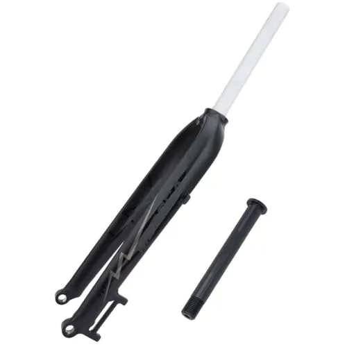 Bike Rigid Fork 26 27.5 29 Mountain Thru Axle 15x110mm Boost Fork 1-1/8' Disc Brake Black