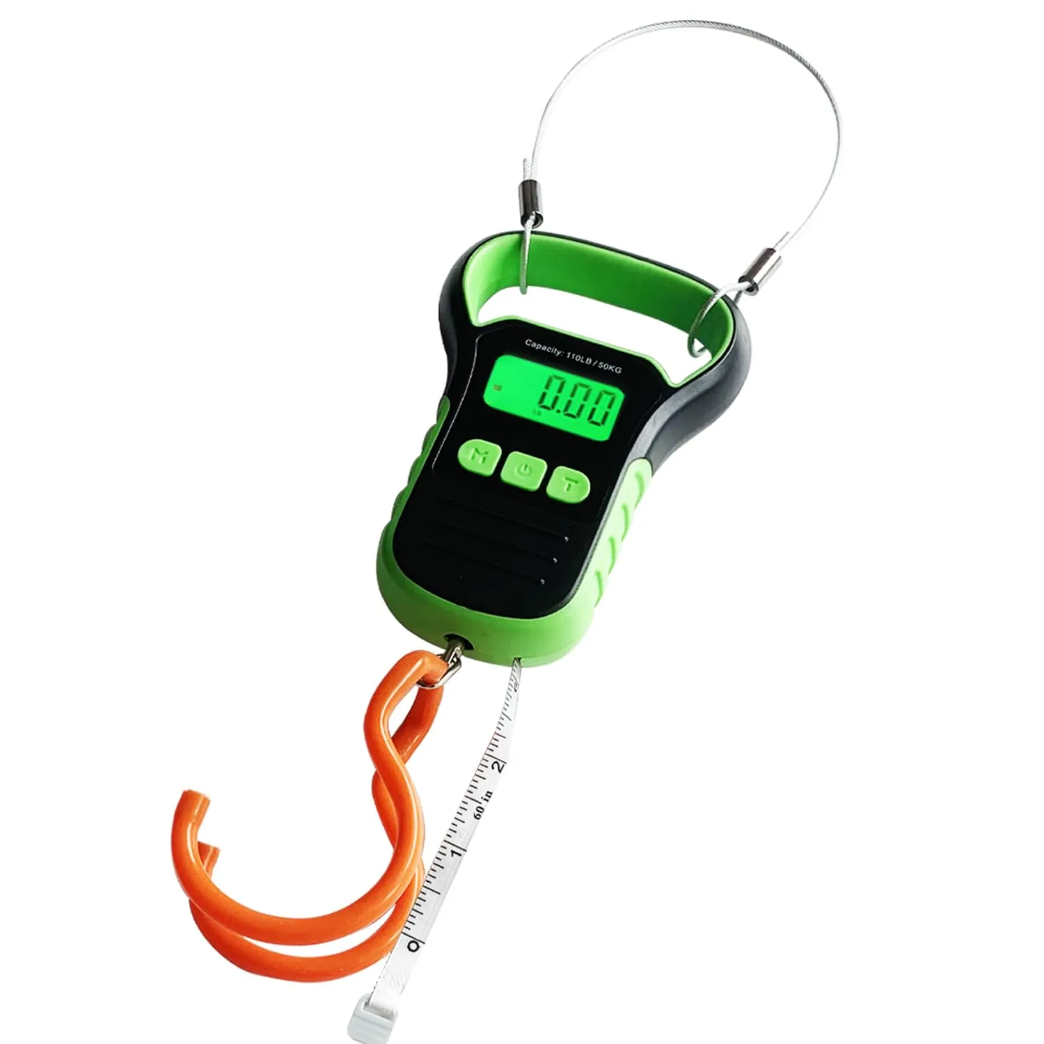 Bike Scale 50kg / 110lbs Digital Balance Scale with Double Hanging Hook for Accurate Weighing