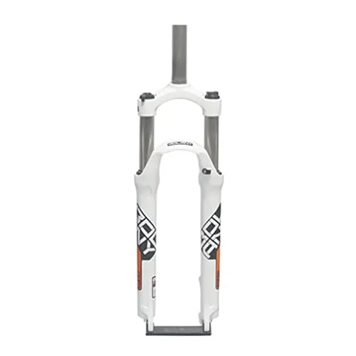 Bike Suspension Fork 26/27.5/29 Inch - 105mm Travel, Quick Release, Manual Lockout, Orange A