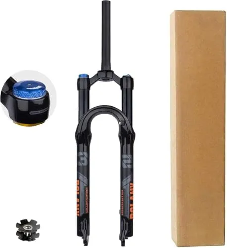 Bike Suspension Shock Absorber - 28.6mm Threadless MTB Fork - 120mm Travel - Lightweight Options