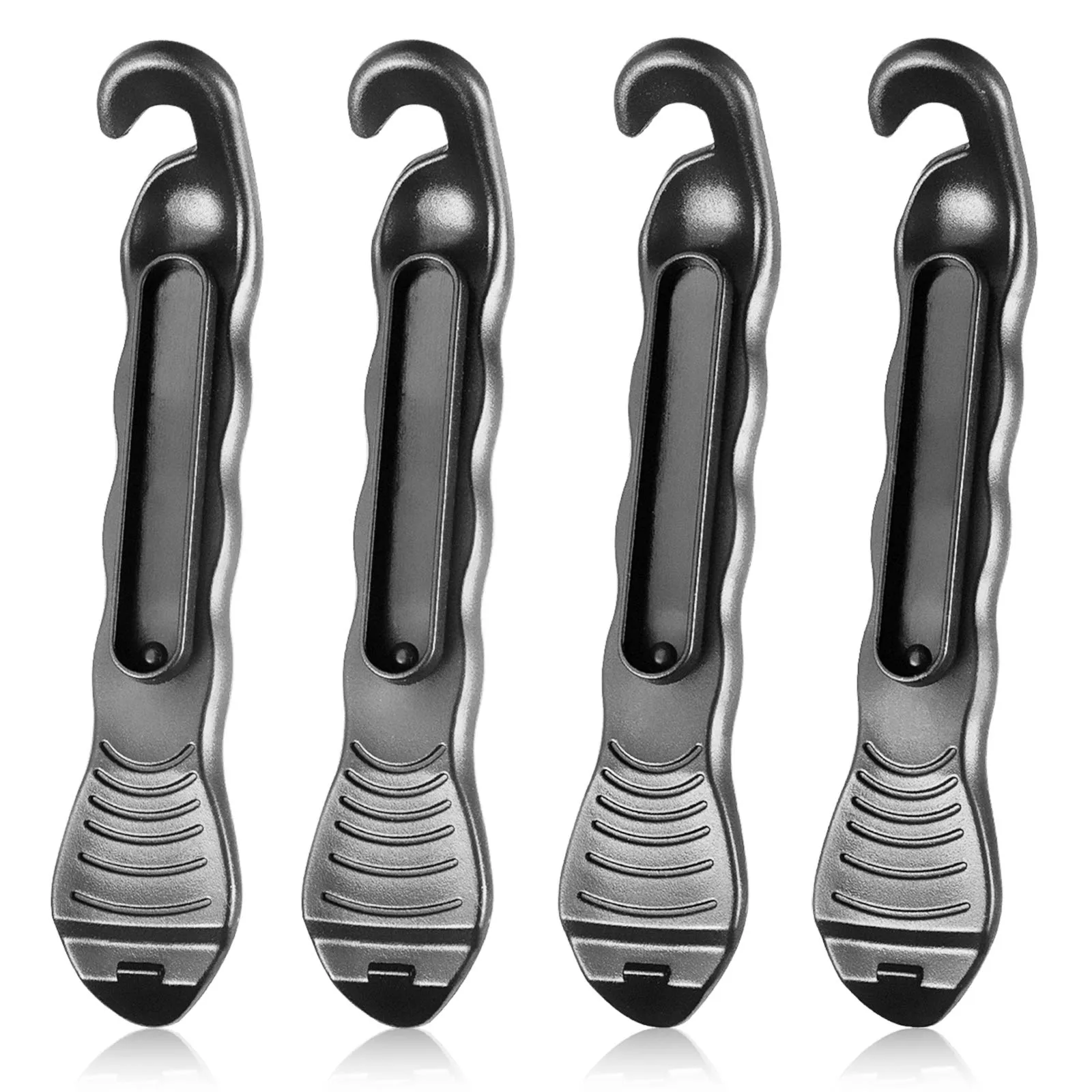 Bike Tire Levers - Smooth, Ergonomic Design for Easy Tire Changes - 4PCS Tool Set for All Bikes