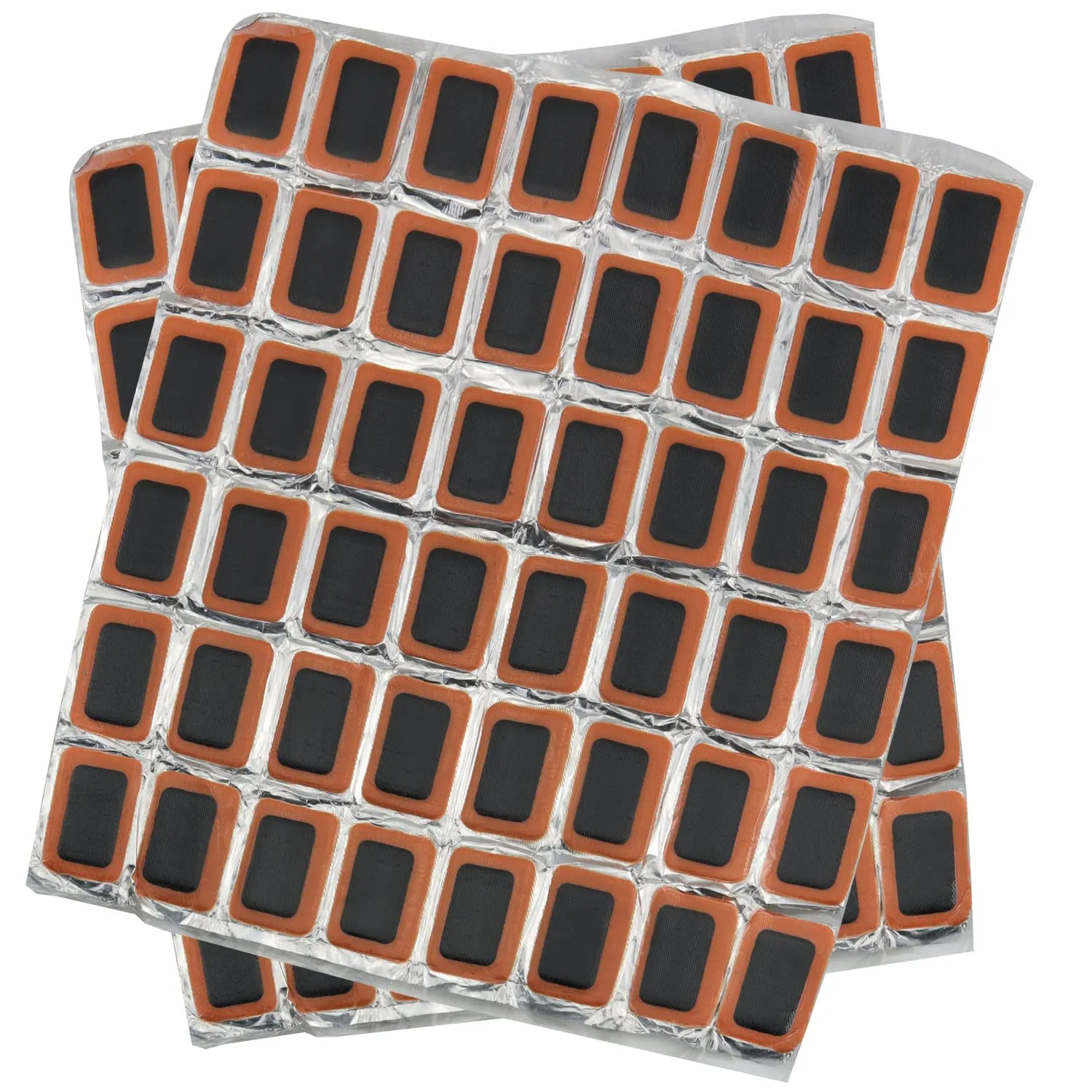 Bike Tire Patch 96PCS Rubber Square Repair Kit for MTB Cycling - Efficient and Easy to Use