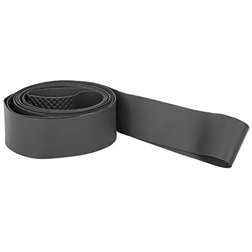 Bike Tire Rim Tape - PVC Tyre Liner Puncture Proof Belt, 20 Inch Black for Enhanced Protection