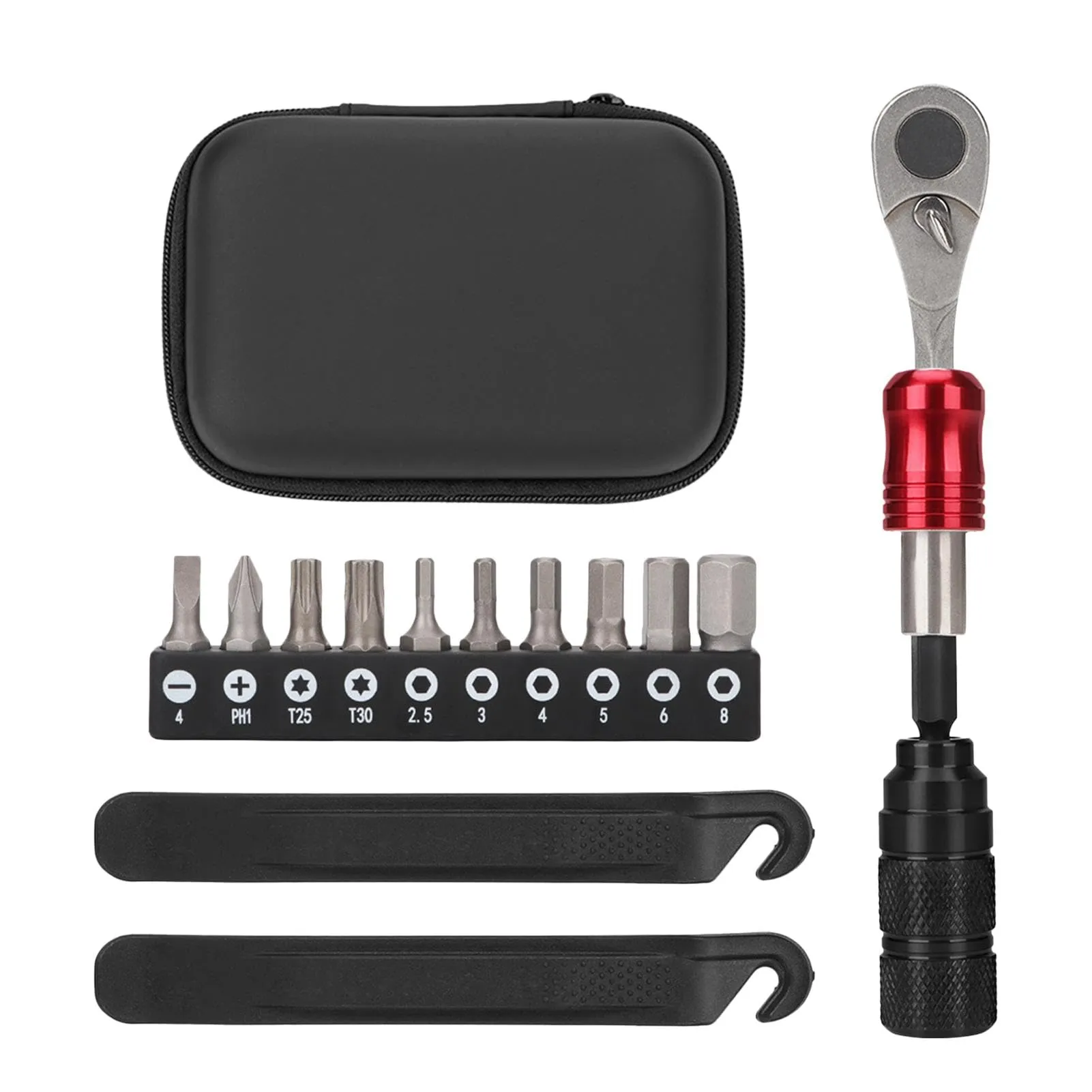 Bike Tool Kit - 13 Pcs Bicycle Repair Tool Bag for Mountain/Road Bike Maintenance