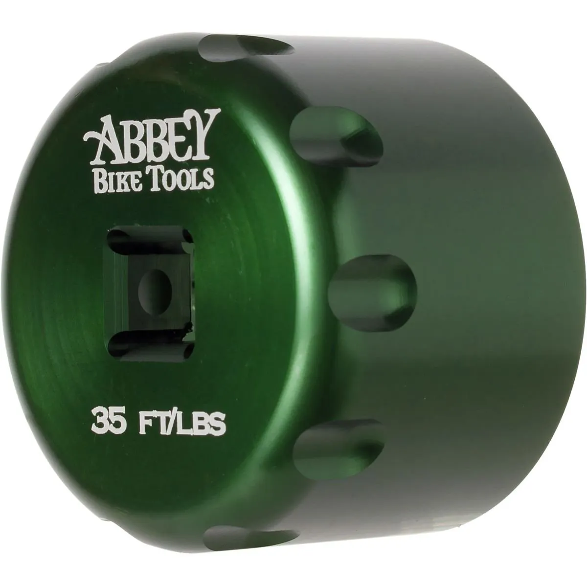 Bike Tools Bottom Bracket Socket - Single-Sided Green, 7075 Aluminum, Compatible with Campagnolo, SRAM, FSA