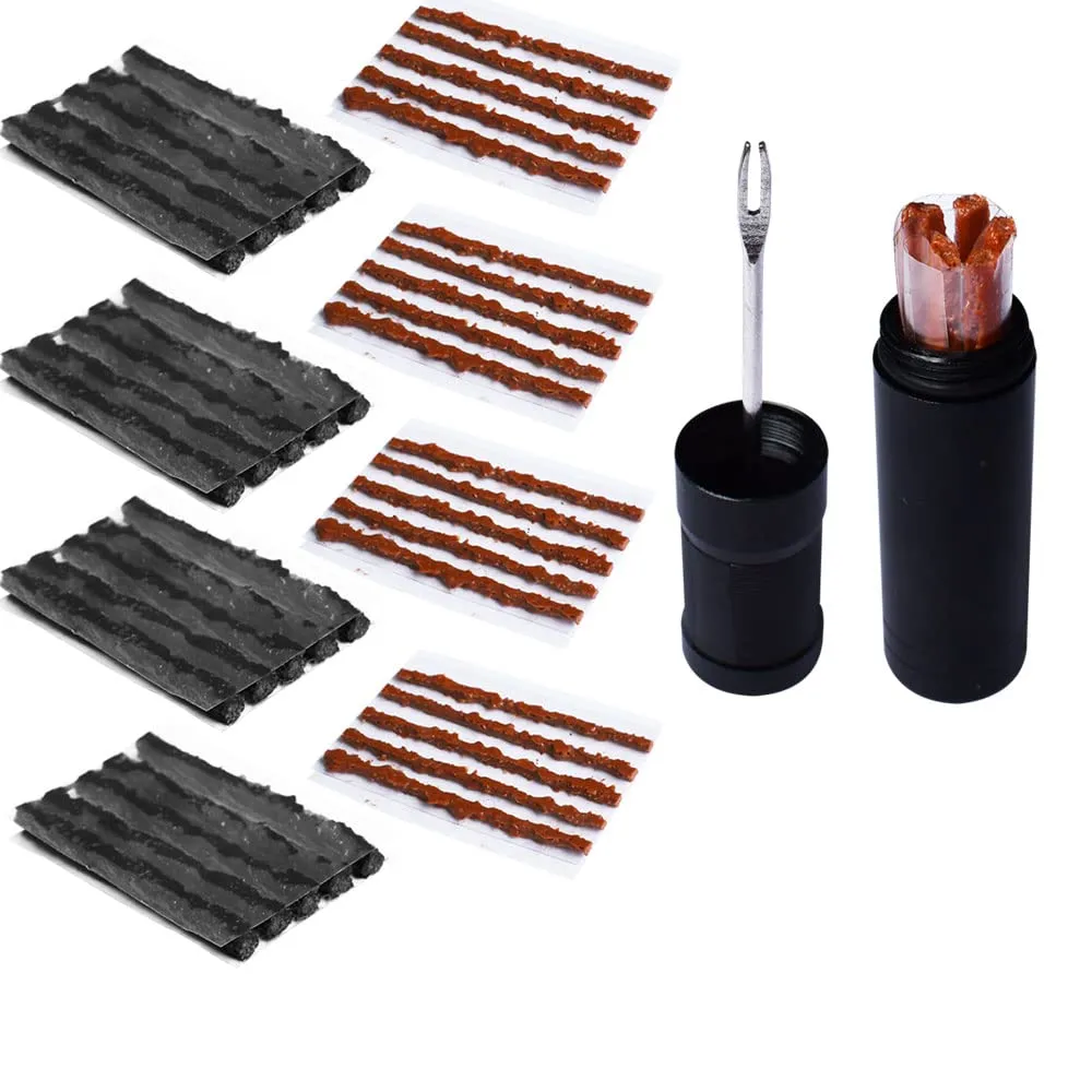 Bike Tubeless Tire Repair Kit with 45 Strips for MTB and Road Bicycles - Quick and Easy Fix