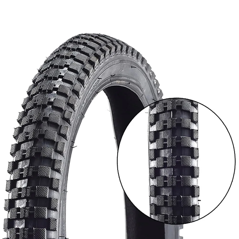 Bike Tyre 12-26' x 2.4' - Durable Puncture-Resistant Tyres for BMX, Folding & Mountain Bikes