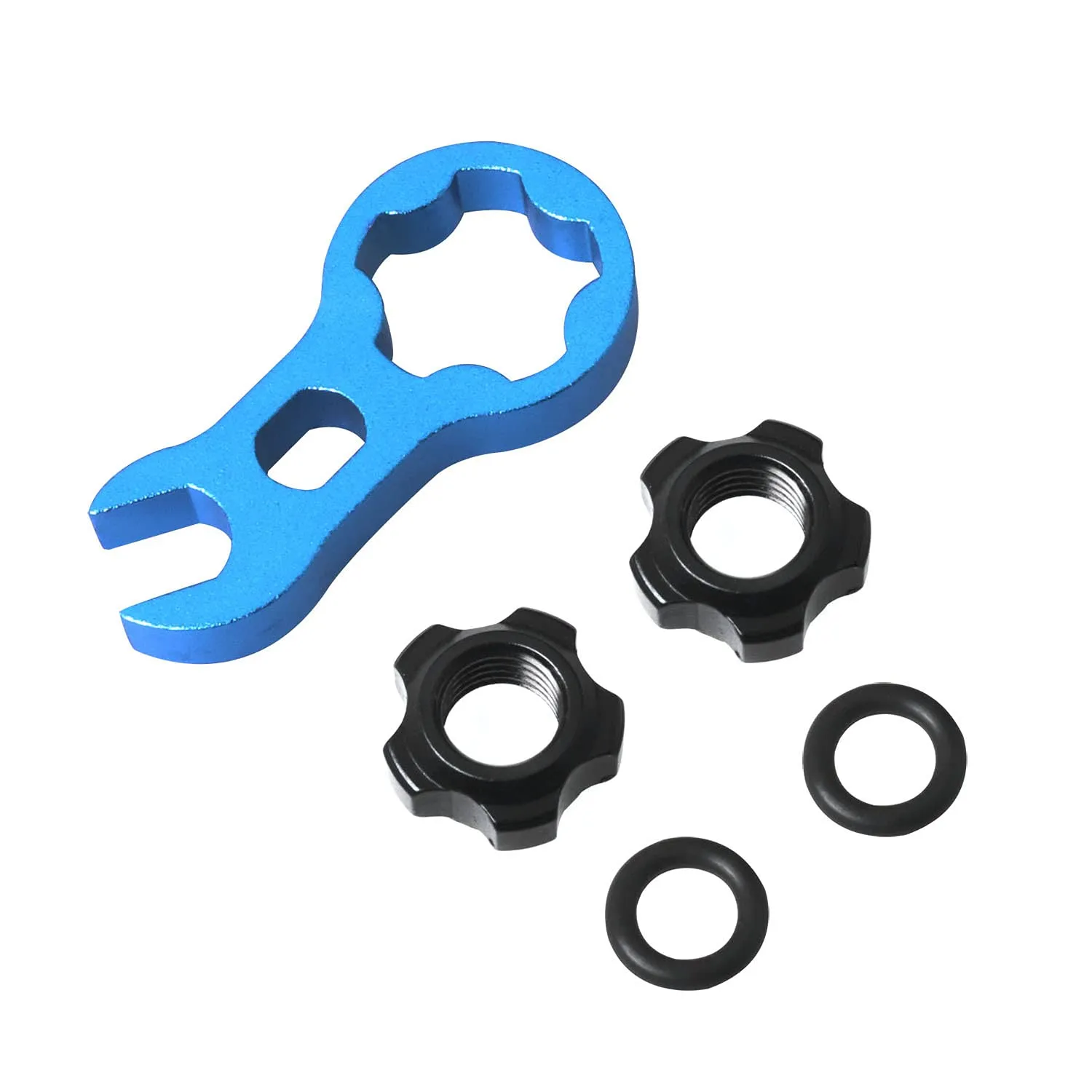 Bike Vacuum Tyre Valve Repairing Wrench Tool Kit for Presta Inner Tube - MTB & Road Bicycle Accessories