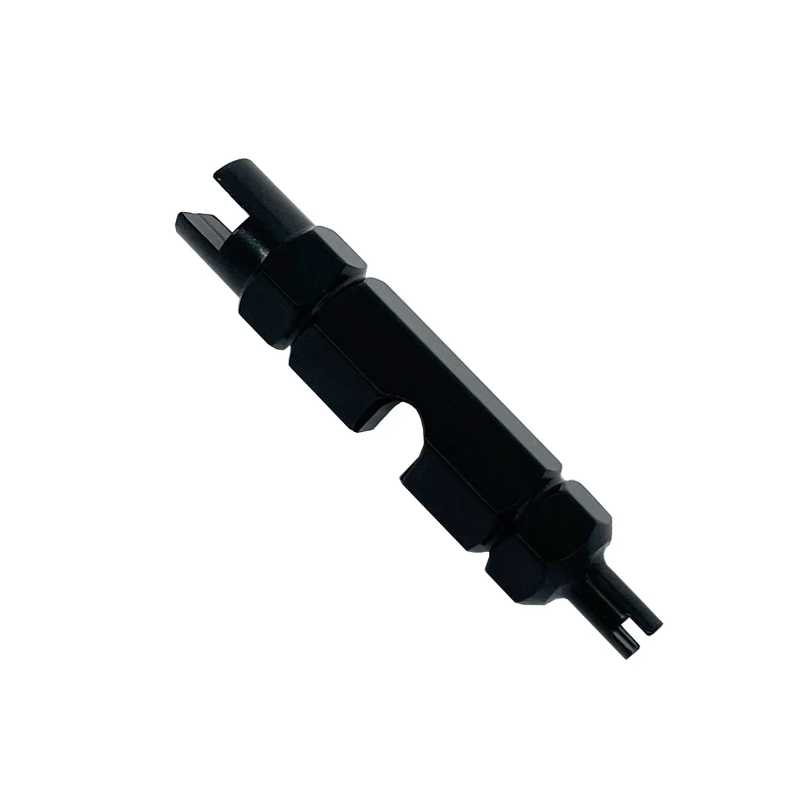Bike Valve Core Remover Tool for Presta & Schrader Valves - Essential Cycling Accessory (Black)