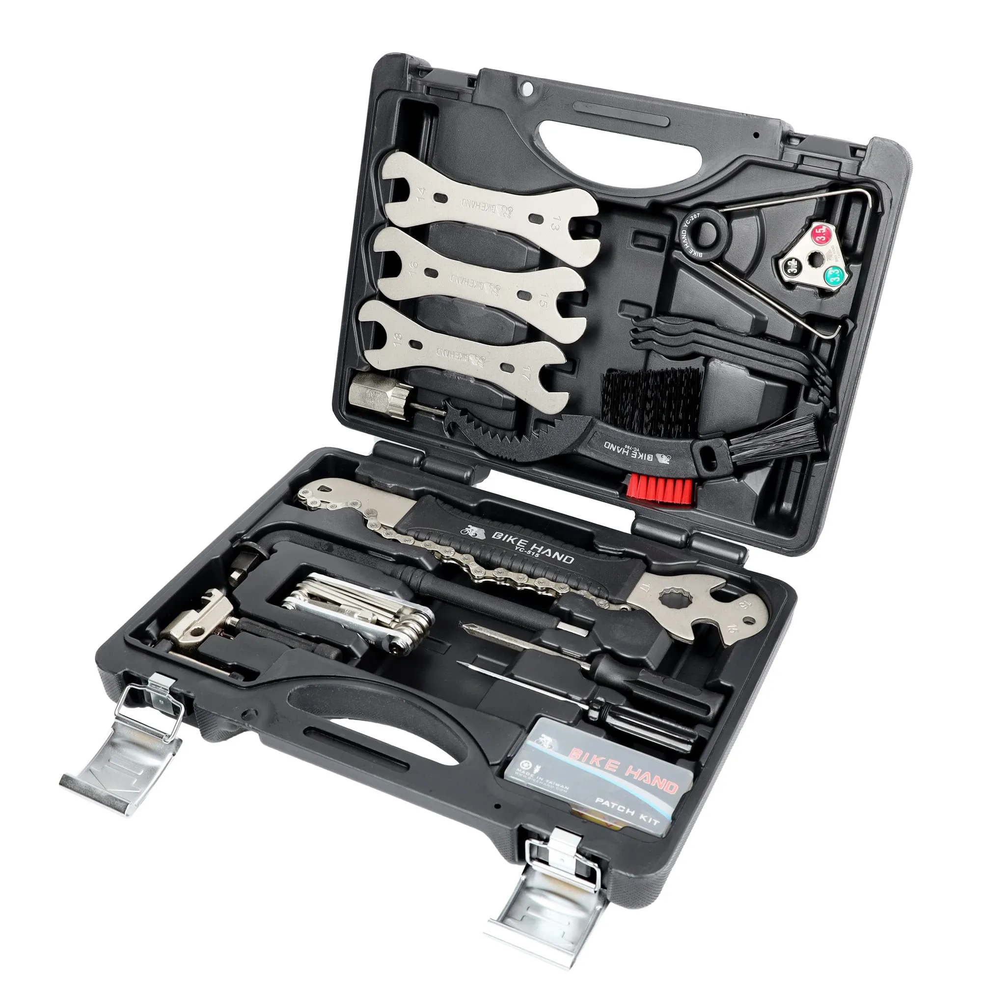 BIKEHAND 22-Piece Quality Bike Repair Tool Set Kit for Shimano Chains, Wrenches, Screwdrivers & More