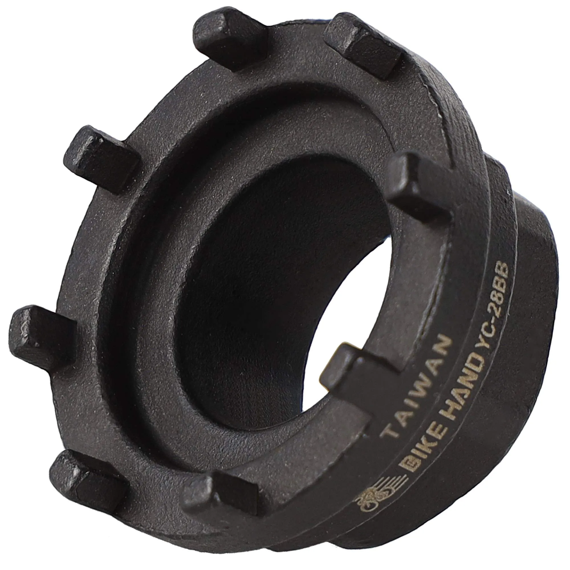 BIKEHAND 8 Notch Bottom Bracket Tool for Shimano SRAM ISIS Drive - 44mm, Durable & Easy to Use