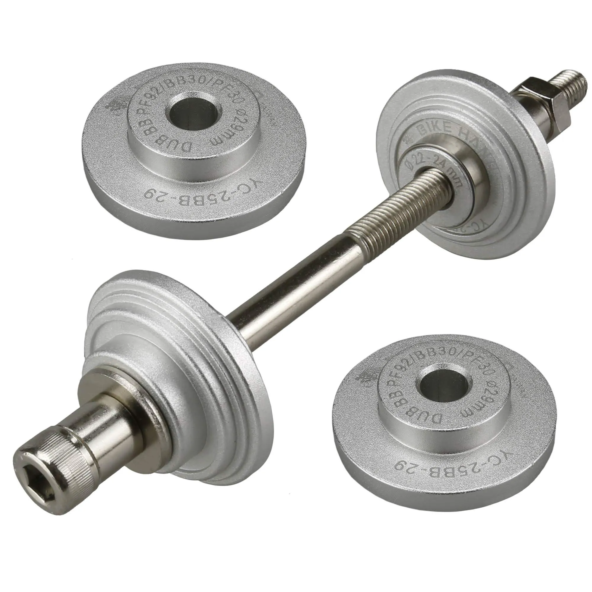 Bikehand Bicycle Press Fit Bottom Bracket Tool Kit for Shimano & SRAM - Durable & Versatile