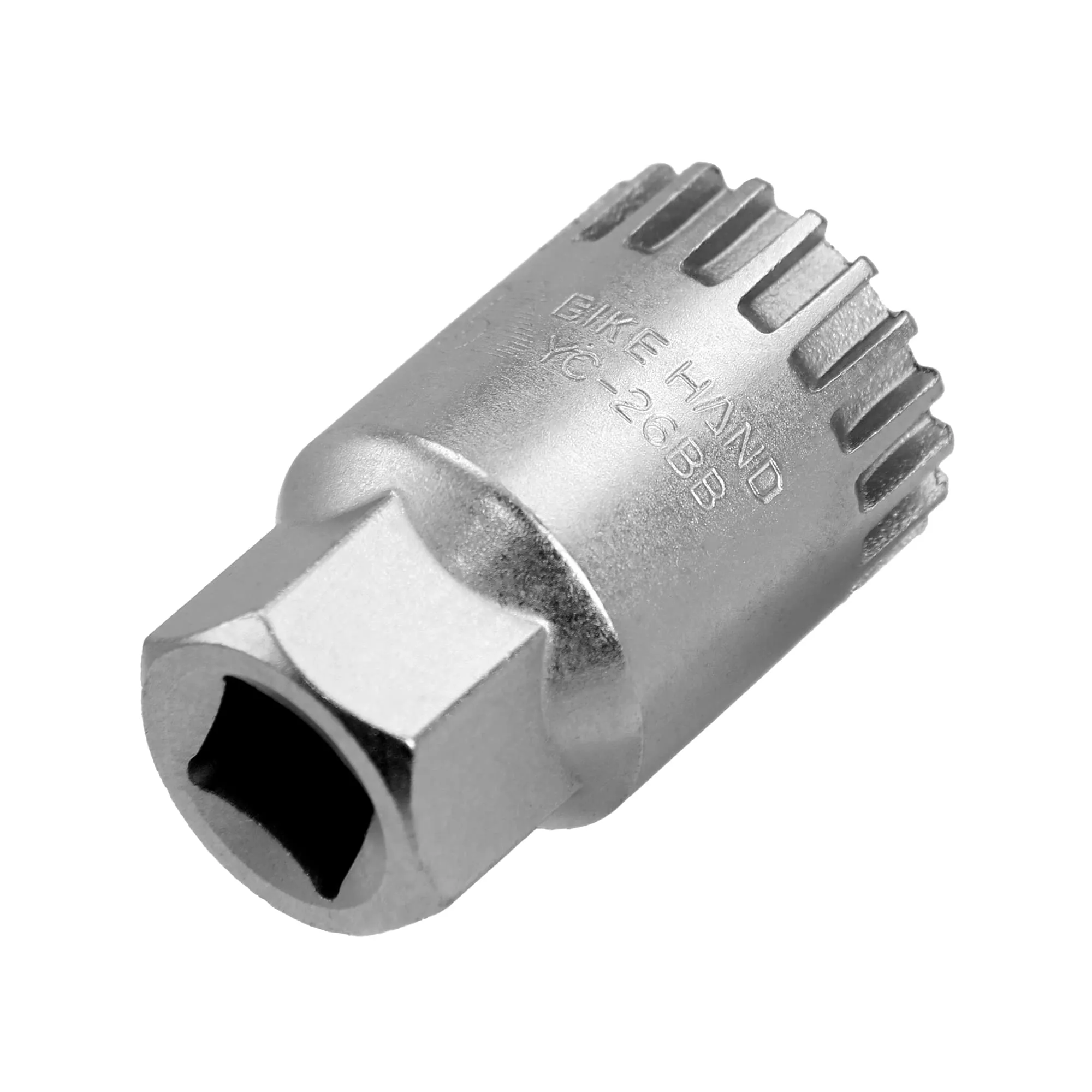 BIKEHAND Bike Bicycle Tool for Shimano Bottom Bracket Removal - Heavy-Duty Steel, 20-Tooth Compatible