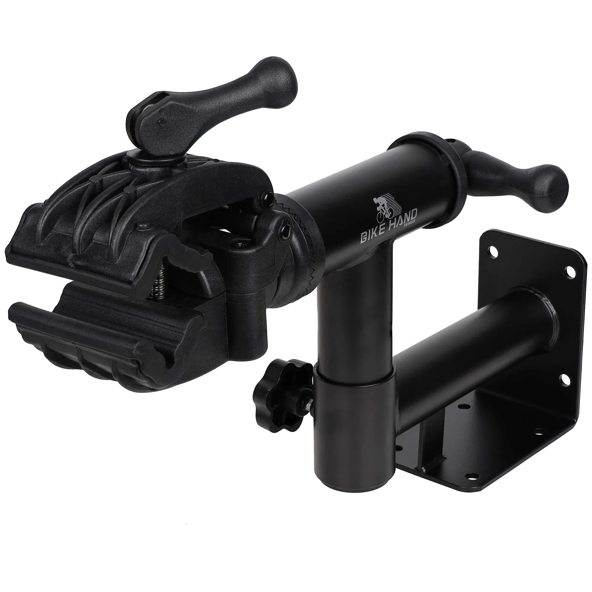 Bikehand Bike Repair Stand - Wall Mounted Mechanics Workstand for Mountain & Road Bikes