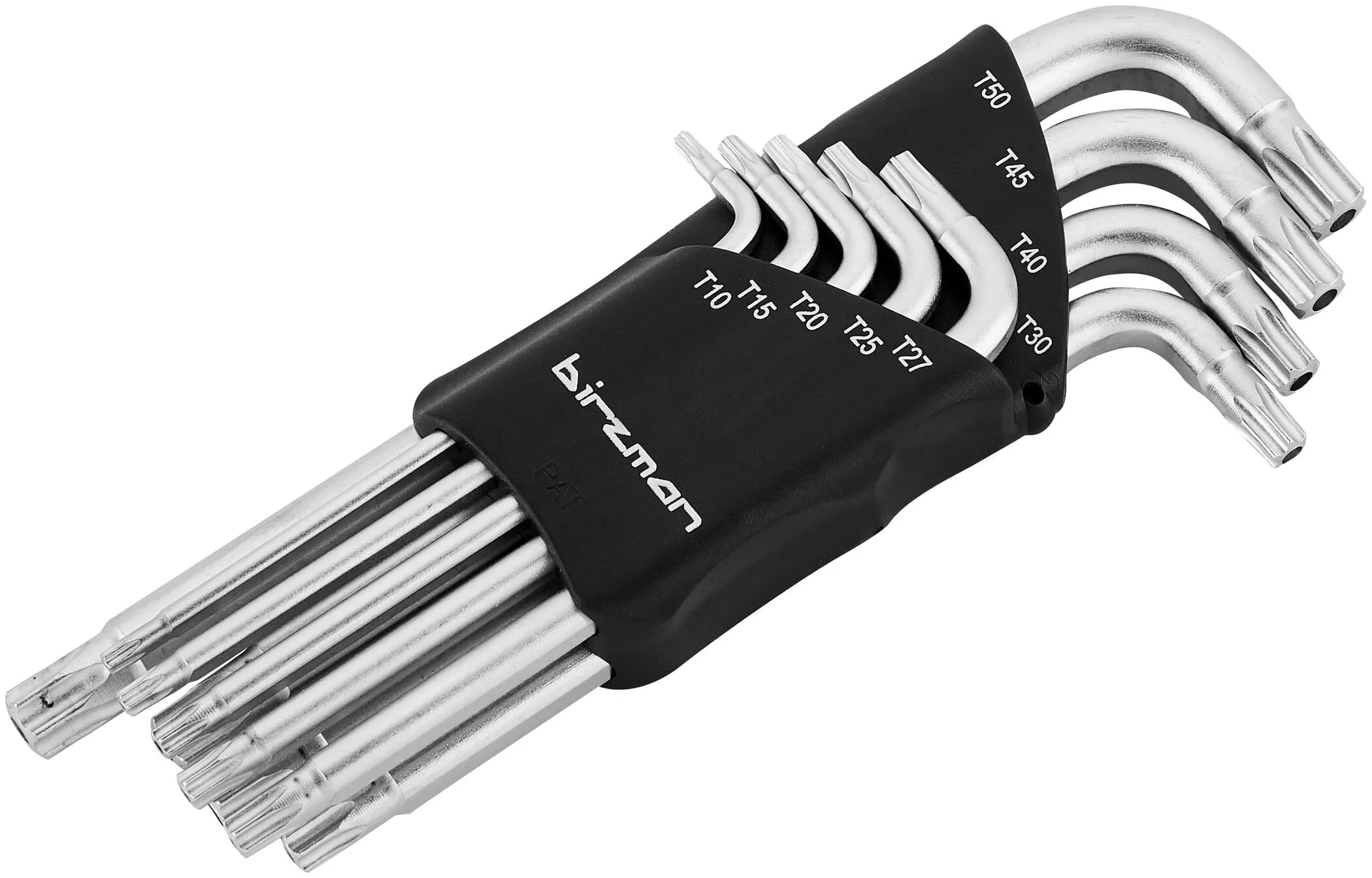 Birzman Torx Key Set - 9-Piece S2 Steel with Ergonomic Holder, T10-T50 Sizes for Easy Grip and Use