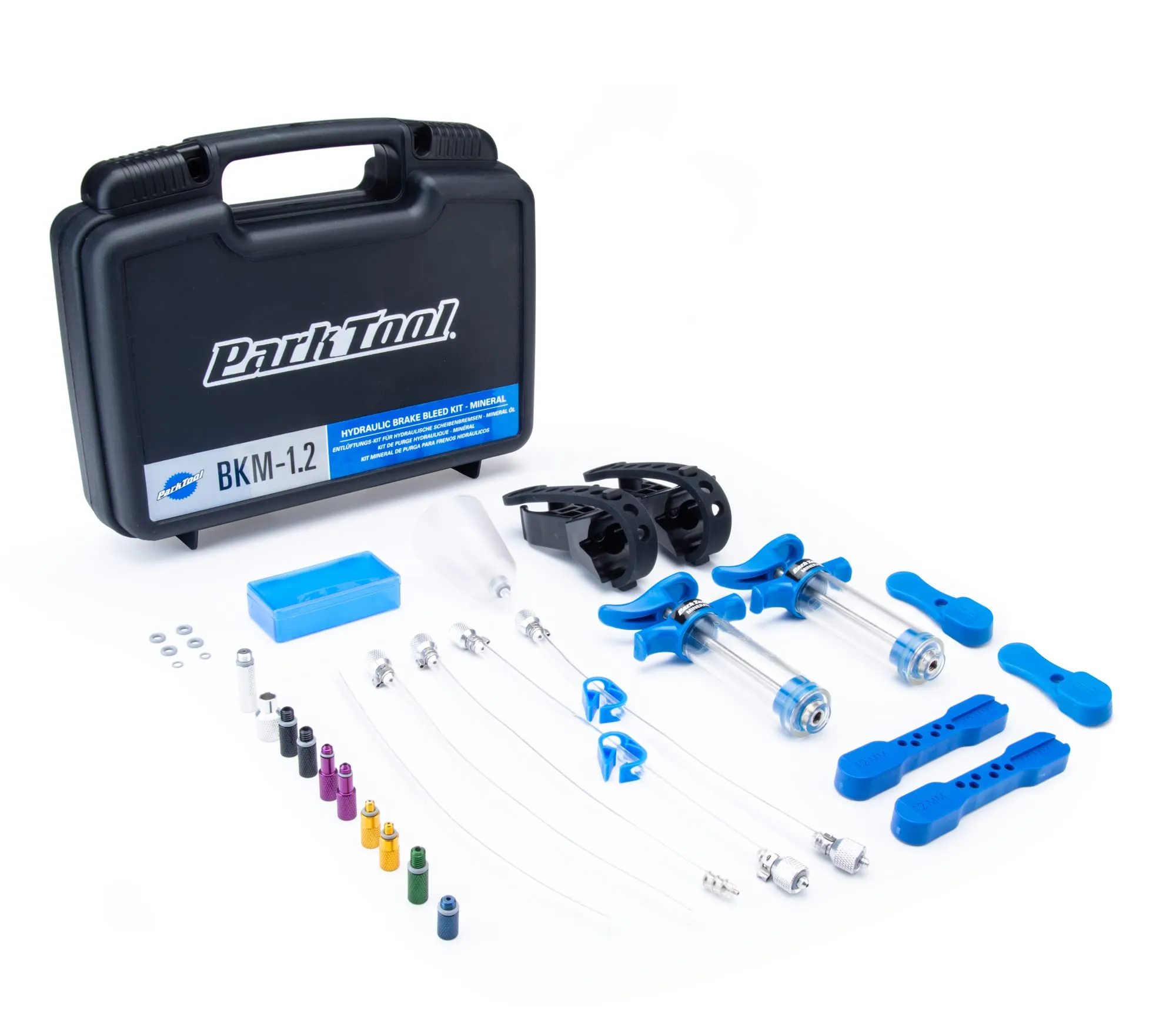 BKM-1.2 Hydraulic Bicycle Brake Bleed Kit - Mineral Oil - Durable Tools for Home and Commercial Use