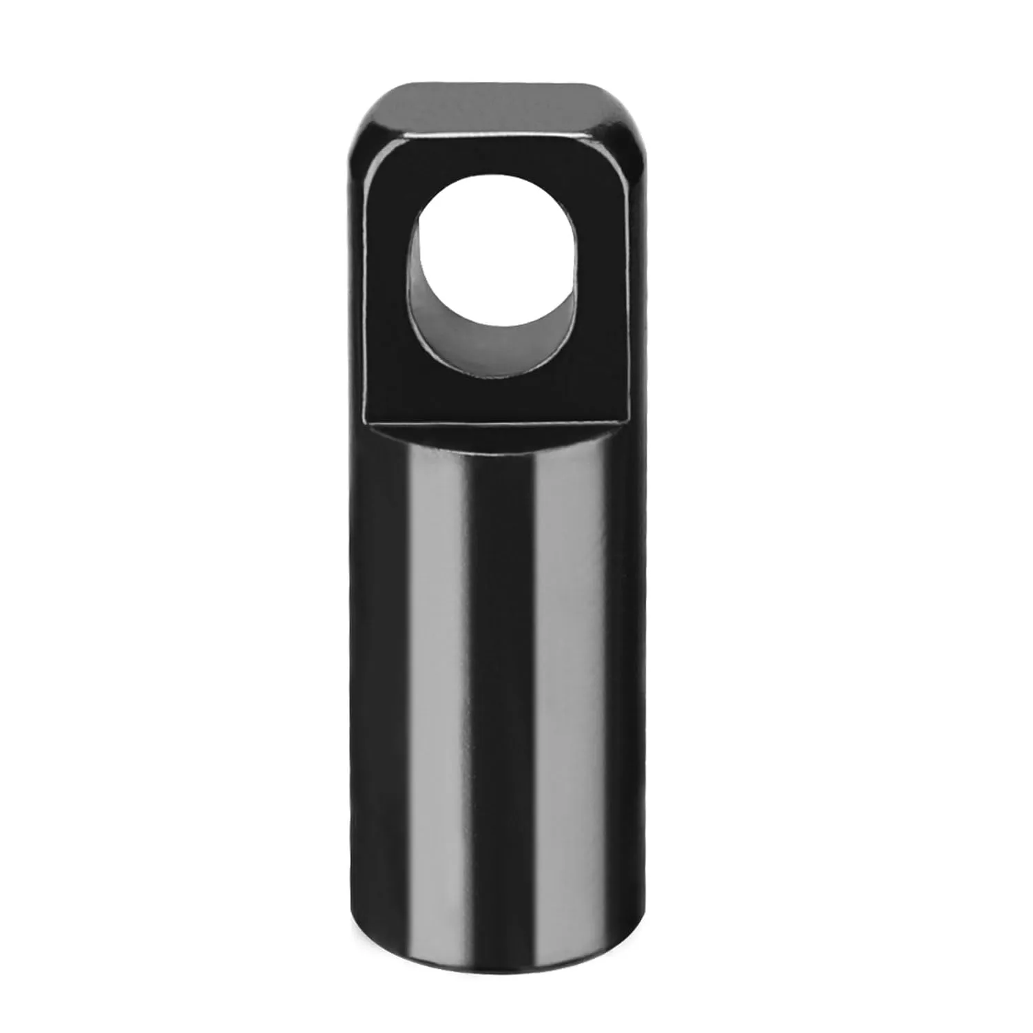 Black Aluminum Presta Valve Caps for Tubeless Bikes - 4 Pack with Valve Core Remover Tool