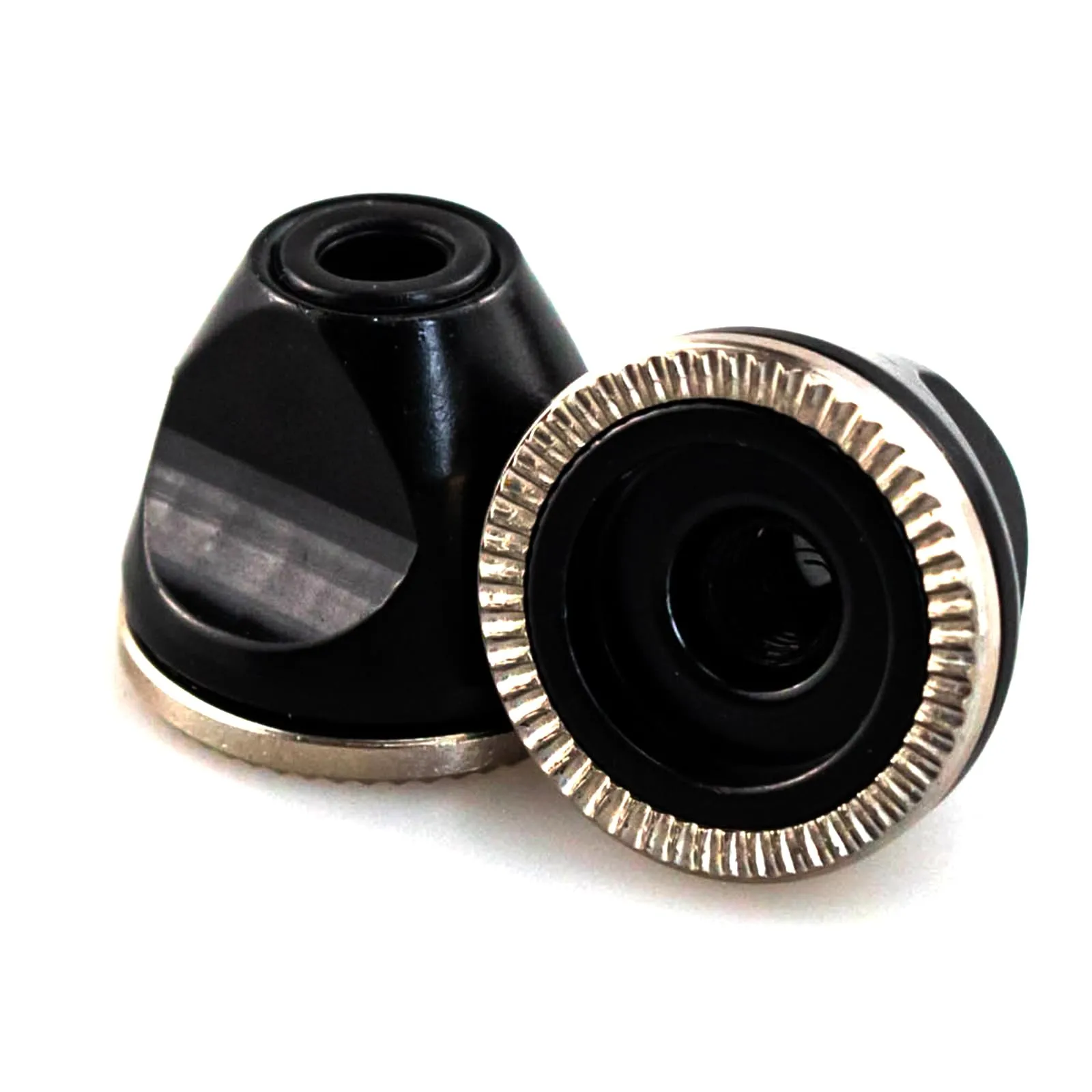 Black M5 Anti-Skid Quick Release Lever Nut - Premium Aluminum Screw Nut for Secure Bike Modifications