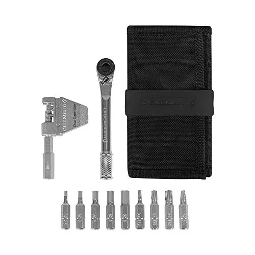 Blackburn Big Switch Ratchet Bike Multi Tool - Compact Design, Presta Valve Core Tool, Chain Breaker