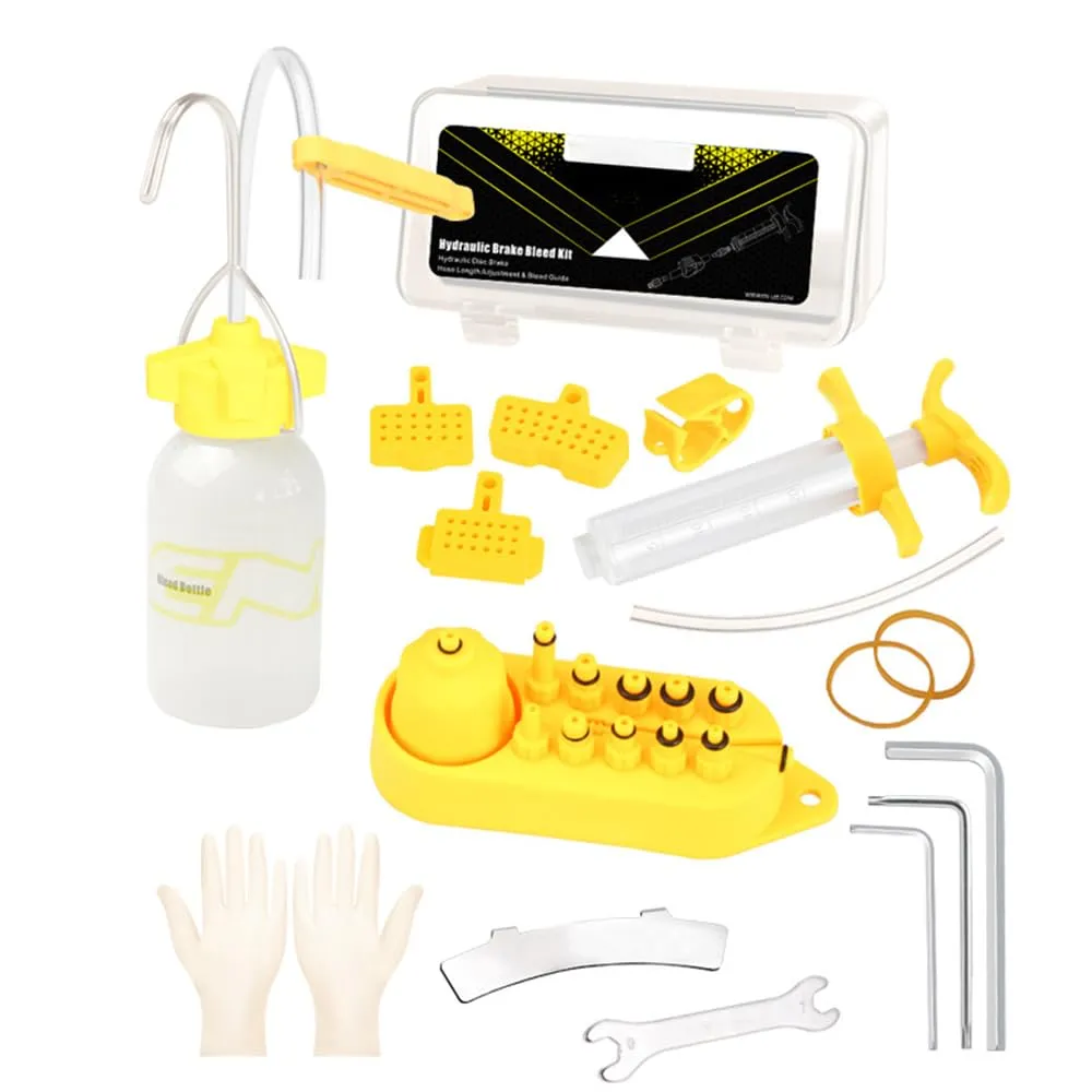 Bleeder Hydraulic Disc Brake Bleed Kit for Shimano, MAGURA, TEKTRO, SRAM - Complete Repair Tools