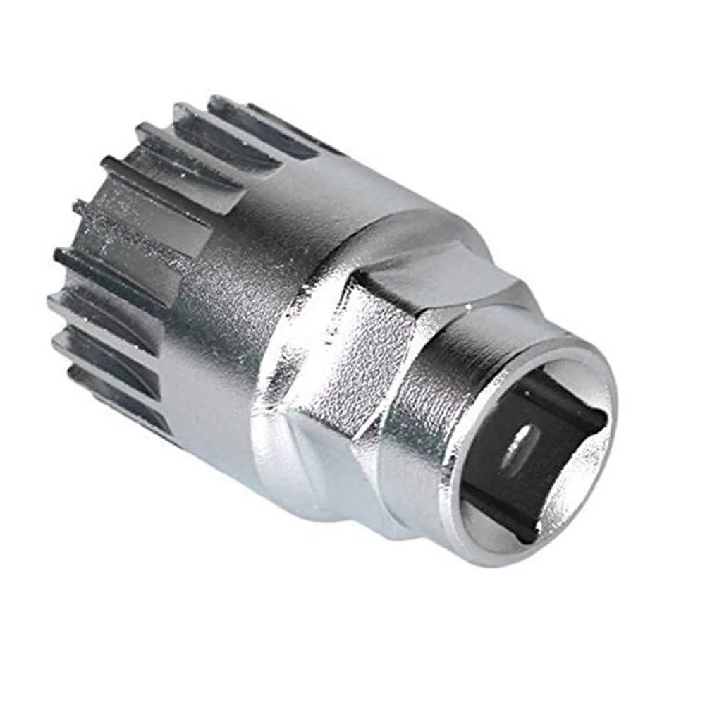 BlueSunshine Bottom Bracket Removal Tool for Shimano/FSA/VP/LP - 20 Teeth, Heavy Duty Silver
