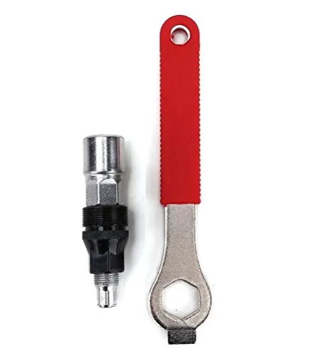 BlueSunshine Professional Bike Crank Puller Tool - Multifunctional Wrench for Easy Repair